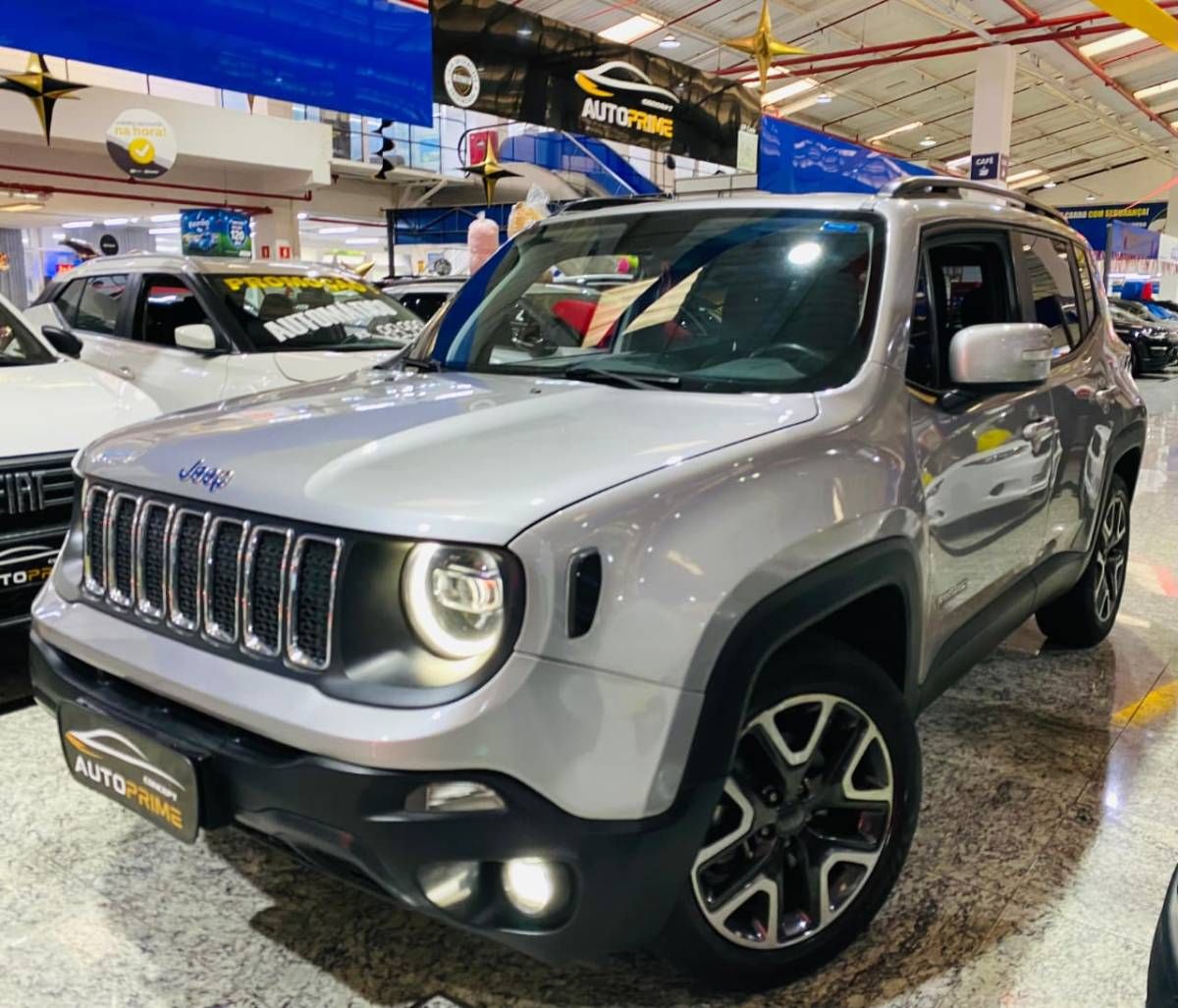 JEEP RENEGADE LONGITUDE 1.8 AUTOMÁTICO COMPLETO