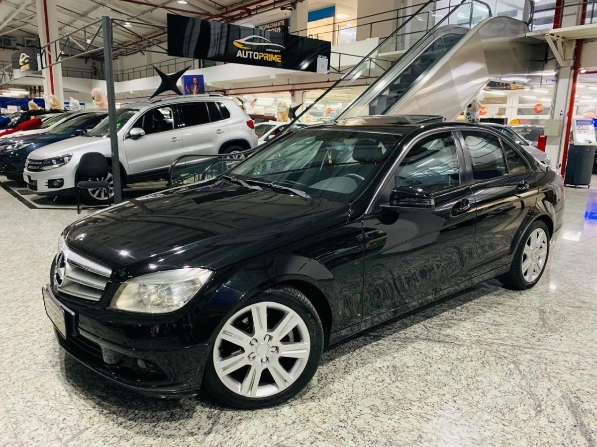 MERCEDEZ BENZ C200 1.8 KOMPRESSOR BLINDADA BSS MUITO NOVO